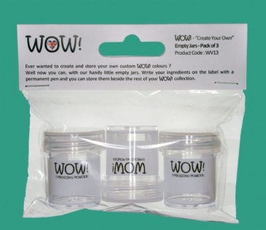 Tomme Embossing bøtter - 3 pack